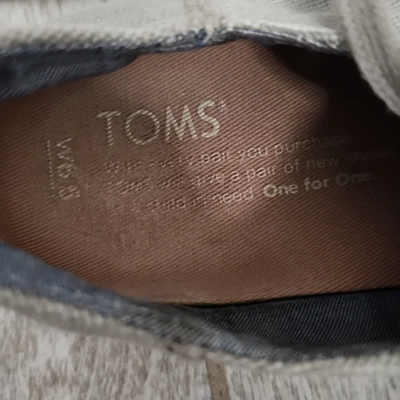 💣 5 For $20 Toms Gray Women's Sneakers - Picture 4 of 9